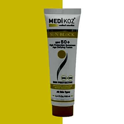 Medikoz SUN Block SPF50+ Renksiz