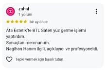 BTL Saten yüz germe işlemi yaptırdım.