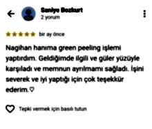 İşini severek ve iyi yaptığı için çok teşekkür ederim.